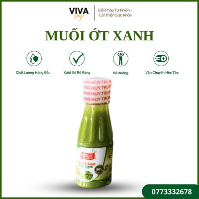 Muối Ớt Xanh Nasa-C Chai 100g